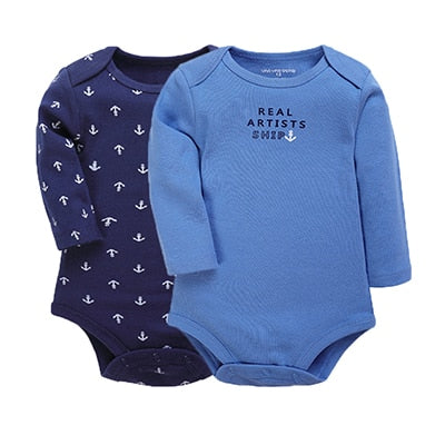 2Pcs/Lot YAOYAO Newborn Baby Girl Bodysuits Set Long Sleeves - BabyParadise
