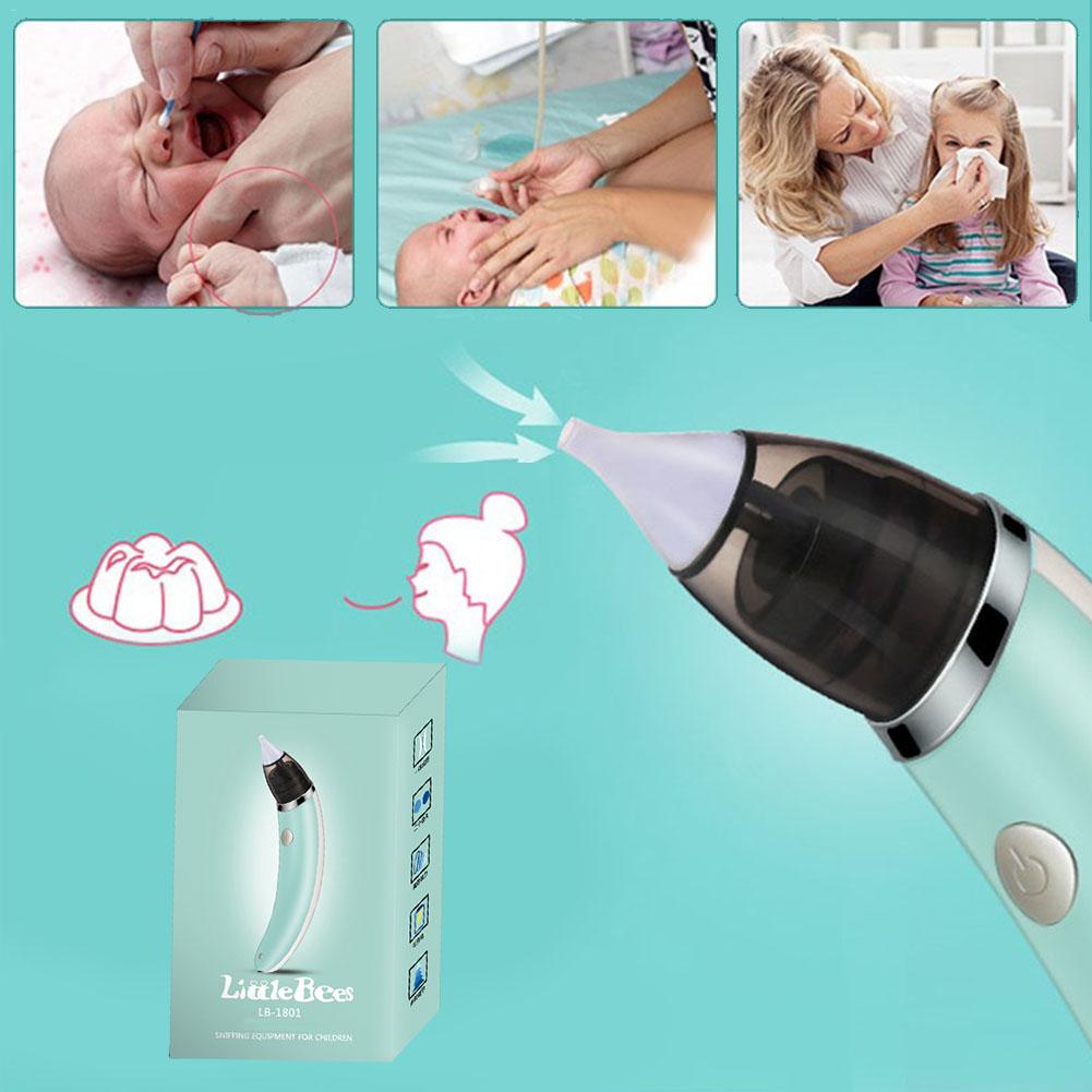 Baby Nasal Aspirator Electric Safe Hygienic Nose Cleaner - BabyParadise