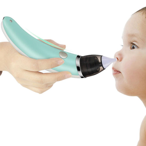 Baby Nasal Aspirator Electric Safe Hygienic Nose Cleaner - BabyParadise