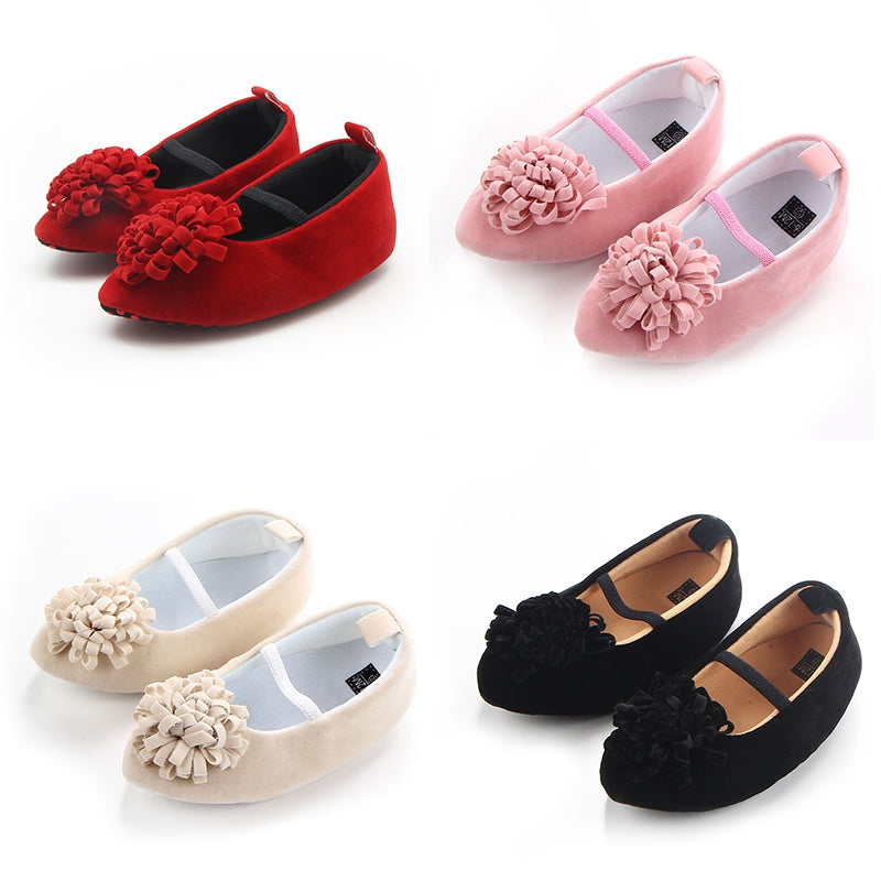 Baby shoes Candy Colors Newborn the first walke Soft Bottom Anti-slip - BabyParadise